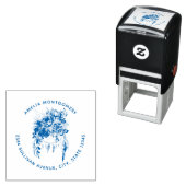 Boho Flower BoquetとDreamcatcherのアドレス セルフインキングスタンプ (インサイチュ)