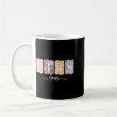 Boho Flower Ctrs Certified Therapeutic Recreation  コーヒーマグカップ (左)