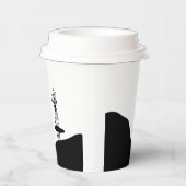 Boho Flower pot on table 紙コップ (右)