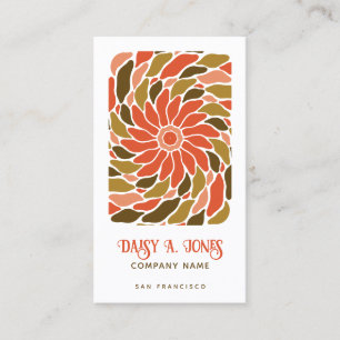 Boho Flowers名刺 名刺