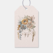 Boho Flowers and Dreamcatcher – 母の日 ギフトタグ (裏面)