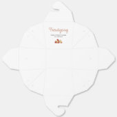 Boho Friendly感謝祭モダンの残り物 フェイバーボックス (見開き)