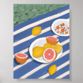 Boho Fruit Wall Art ポスター (正面)