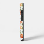 Boho Garden of Beautiful Poppies iPhoneケース (左側面)