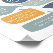 BoHo Gentle Dailyリマインダー ポスター (角)