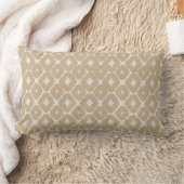 Boho Geometric Throw Pillow ランバークッション (ブランケット)