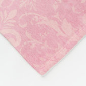 Boho Giraffe花ガールズ、10代の贈り物という名前 フリースブランケット (角)