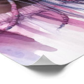 Boho Girl AI Art Bohemian Fashion ポスター (角)