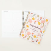 Boho Girly Personalized Daily Planner プランナー手帳 (ディスプレー)