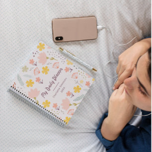 Boho Girly Personalized Daily Planner プランナー手帳