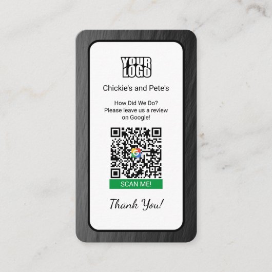 BOHO Google Review名刺 名刺 (正面)