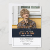 Boho Graduation Party Invitation 招待状 (裏面)