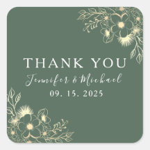 Boho Green結婚の感謝