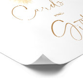 Boho greenery – カードとギフト ポスター (角)