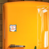 Boho Groovyユニークレトロ波形の保存日付 マグネット