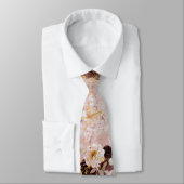 Boho H2ほこりっぽいバラブルゴーニュMums DIY背景 ネクタイ (タイ)