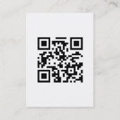 Boho Handmade Candles QR code 名刺 (裏面)