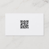 Boho Handmade Candles QR code 名刺 (裏面)