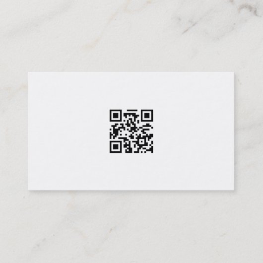 Boho Handmade Candles QR code 名刺 (裏面)
