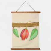 Boho Hanging Floral Set Continuous Branch 吊り下げ型タペストリー (正面2)