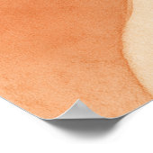 Boho Harmony | Minimalist Abstract Wall Art ポスター (角)