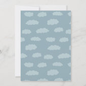  Boho Here Comes the Son Baby Shower 招待状 (裏面)