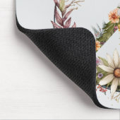 Boho Hippy 60s 70s Peace Sign マウスパッド (コーナー)