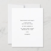 Boho Home予算の移行発表を移動 (裏面)