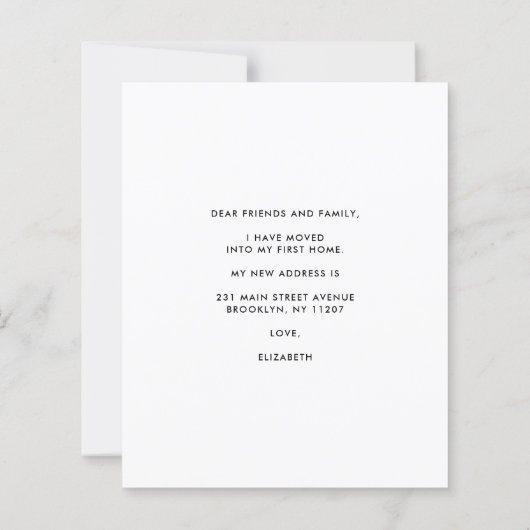 Boho Home予算の移行発表を移動 (裏面)