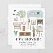 Boho Home予算の移行発表を移動 (正面/裏面)