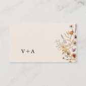 Boho Honeymoon Wishエンクロージャカード エンクロージャーカード (裏面)