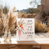 Boho How Sweet It Is 結婚 Sweet Table Sign 台座サイン