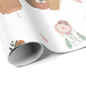 boho-inspired wrapping paper ラッピングペーパー (ロールコーナー)