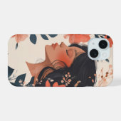 Boho iPhoneケース iPhone 15ケース (裏面横)