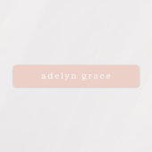 Boho Kids名モダンラベル ラベル (デザイン1)