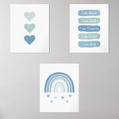 Boho Kids肯定ハートセット3地球 (正面)