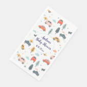 Boho Kids車、木と雲のパターン赤ちゃんシャワー (コーナー)