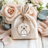 Boho Koala Moon Star Neutral Baby Shower フェイバータグ