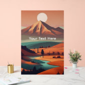 Boho landscape  アクリルサイン (ウェディング)