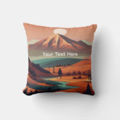 Boho landscape  クッション (正面)