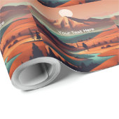 Boho landscape  ラッピングペーパー (ロールコーナー)
