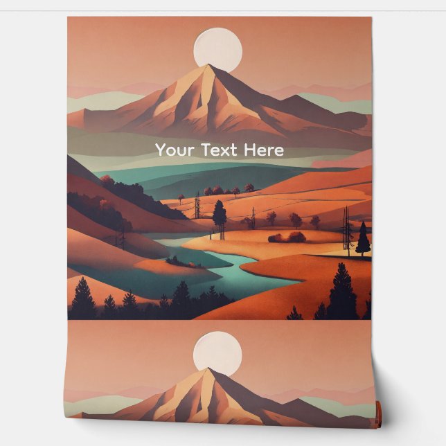 Boho landscape  壁紙 (ほどく)