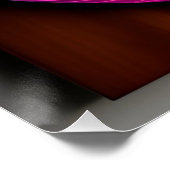 Boho Leaf Art:抽象芸術ウォールデコール ポスター (コーナー)