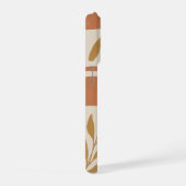 Boho Leaves Phone Case | Modern Botanical iPhoneケース (右側面)