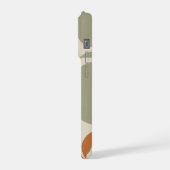 Boho Leaves Phone Case | Modern Botanical iPhoneケース (左側面)