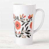 Boho liberty花 カフェラテマグ (右)