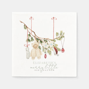 Boho Little メリー Baby Clothes洗濯物ベビーシャワー スタンダードカクテルナプキン