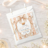 Boho Little Cutie Pie Thanksgiving Baby Shower フェイバーバッグ (クリップ留めされた状態)