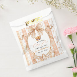 Boho Little Cutie Pie Thanksgiving Baby Shower フェイバーバッグ