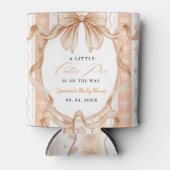 Boho Little Cutie Pie Thanksgiving Baby Shower 缶クーラー (正面)